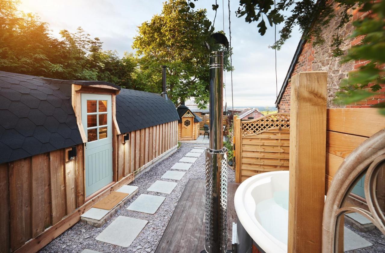 Luxury Mary's Croft With Swedish Hot Tub And Bbq Hut Shrewsbury